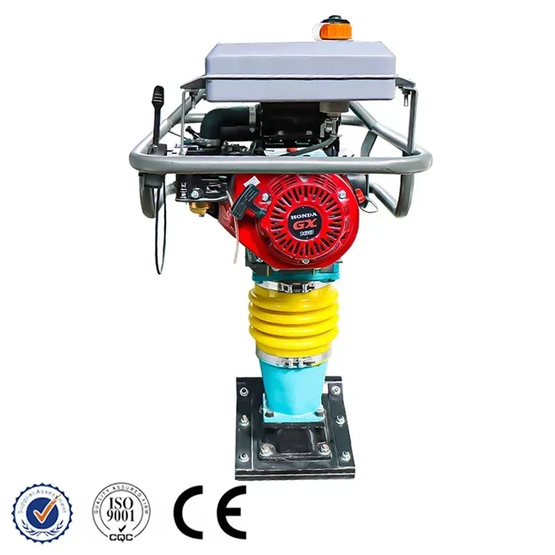 Factory Manufacture High Quality Gasoline Electric Tamping Rammer Tamping Rammer Price Robin Jumping Jack Compactor