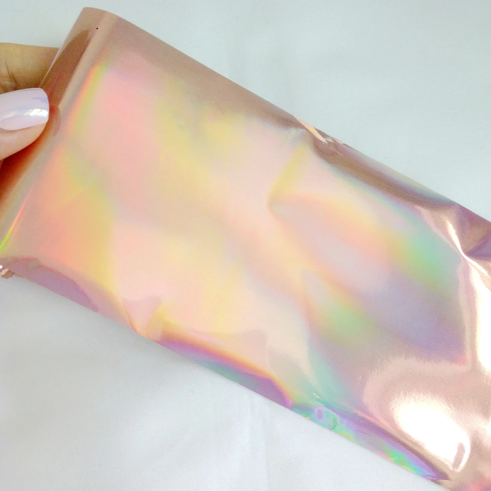 8cm Wide Holographic Transfer Foils Thin Fashion Nail Stickers DIY Nail Art Manicure Decal