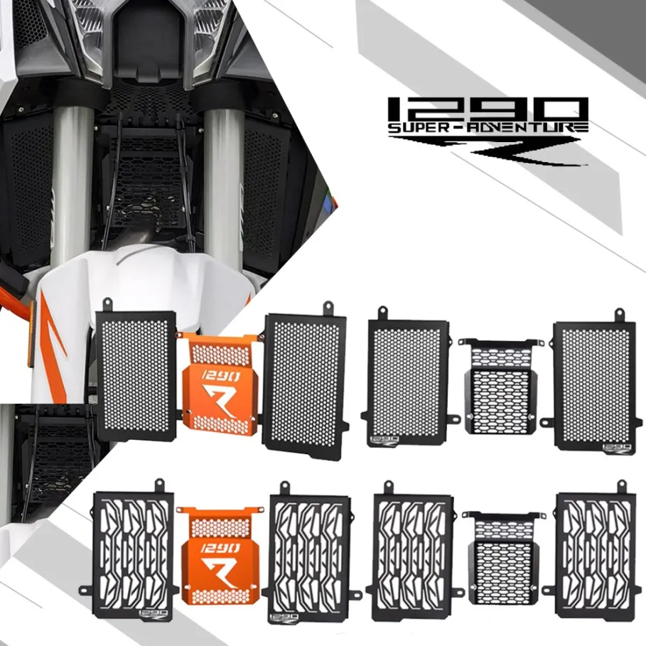 

NEW Motorcycle Radiator Grille Guard Cover Protector Accessories FOR KTM 1290 Super Adventure ADV S R 2020 2021 2022 2023 2024