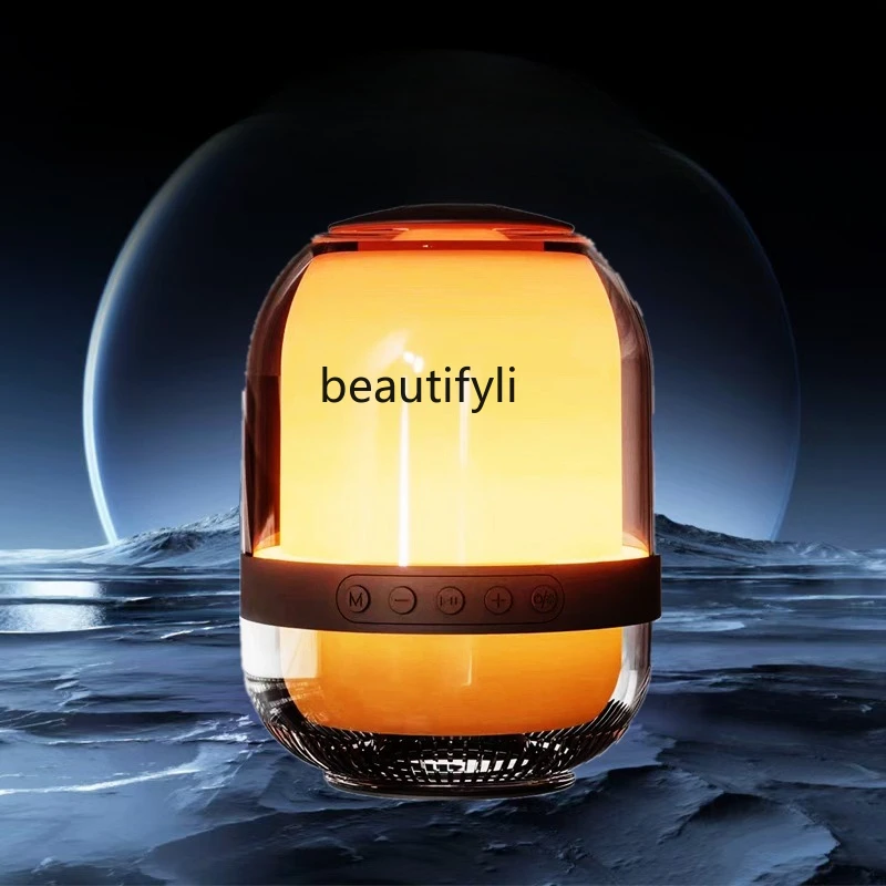 

Bluetooth Speaker Home Mini Speaker Desktop Smart Colorful Atmosphere