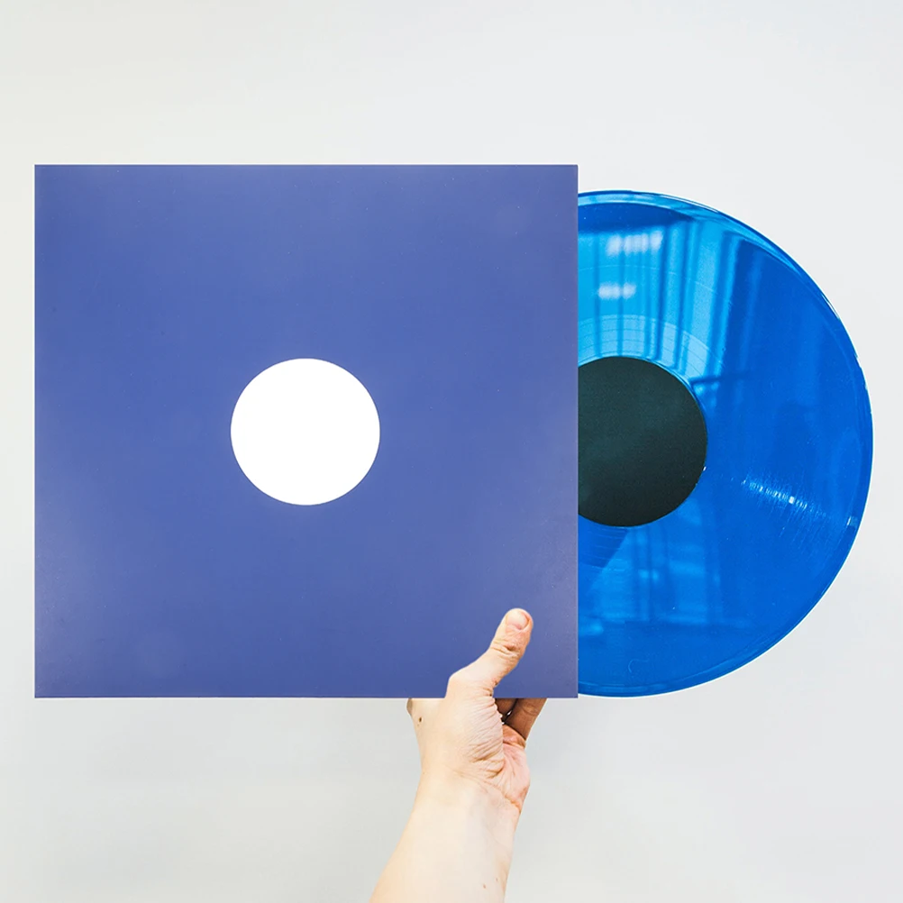 

5pcs Vinyl Record Sleeves 12 Inch Black Paper Outer Covers for Albums Protective Bag Sturdy Dustproof Longlasting