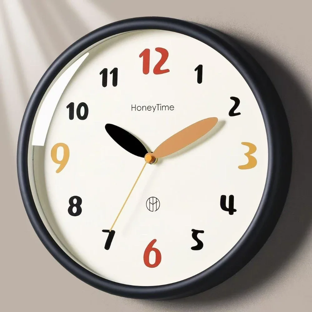 Simple Wall Clock Modern Quartz Clock Creative Home Decoration Living Room Bedroom Dining Room Silent Fashion 12 Inch Wall Watch
