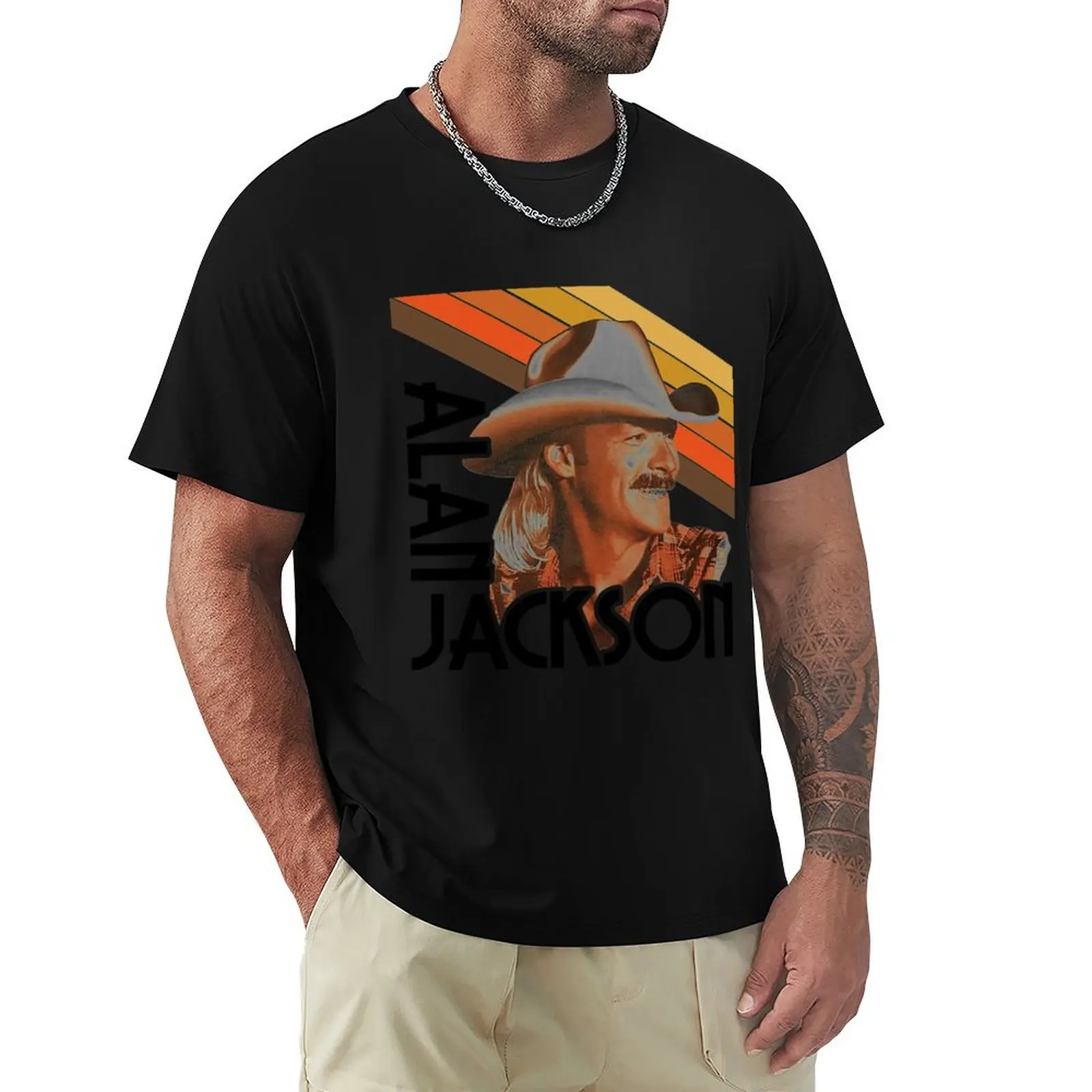 

Alan Jackson T-Shirt Functional Casual Short Sleeve Tee