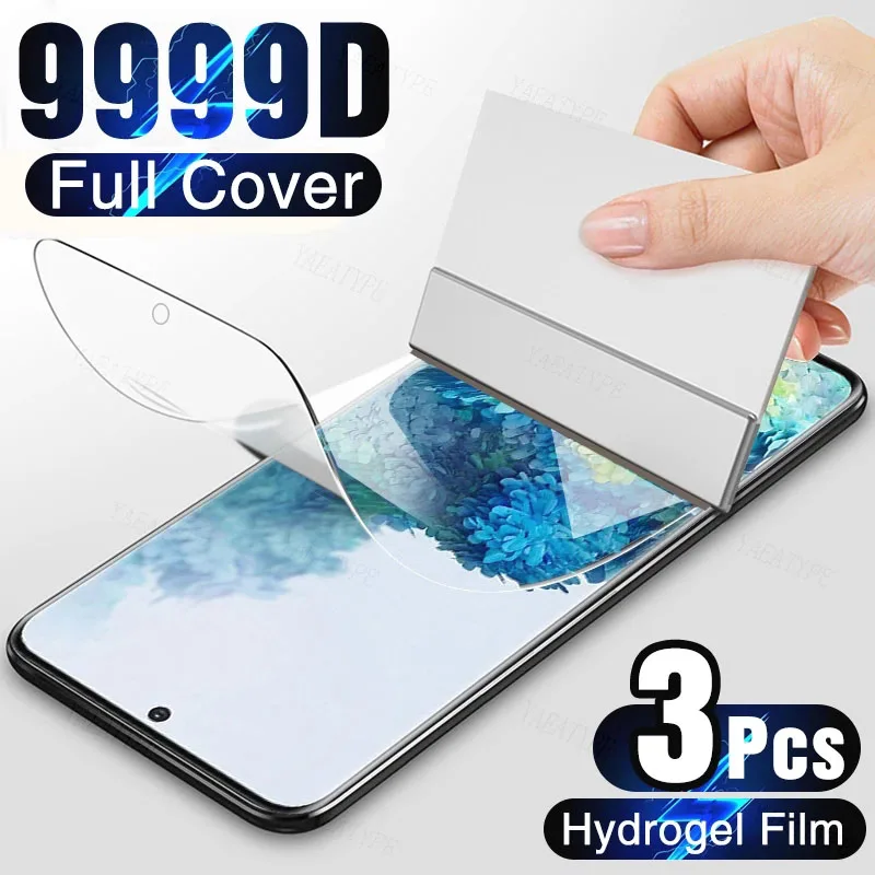 

3Pcs Hydrogel Film For UMIDIGI G5 Mecha G5A G3 Plus Max G2 F3 Pro 5G A15C A15 A13 Pro Max A13S Screen Protector Cover Film