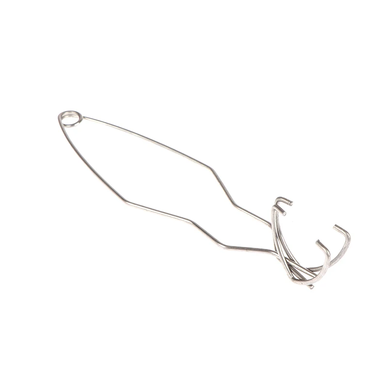 Stainless Steel Crucible Tong Crucible Clamp Crucible Pliers White Gold Bowl Melting Gold Furnace DIY Accessories