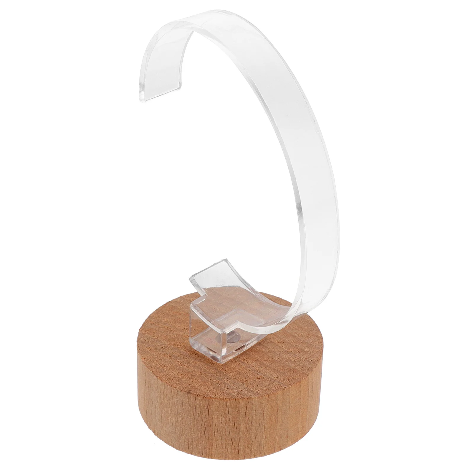 

Watch Display Stand Bracelet Luxury Bracket Wrist Desktop Holder Beech Storage