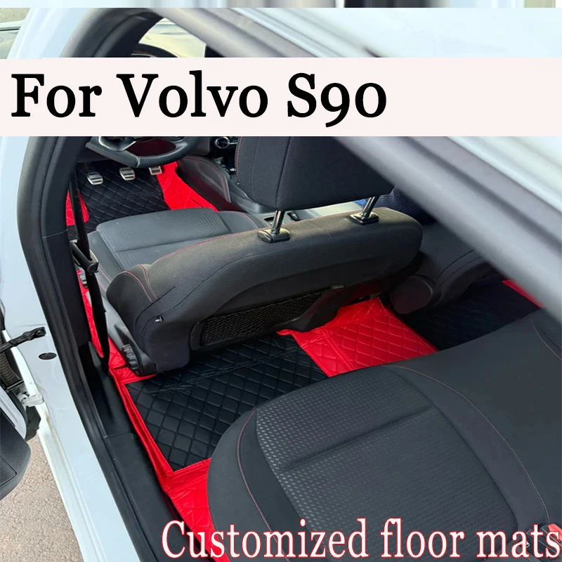 

Car Floor Mats For Volvo S90 2017 2018 2019 2020 2021 2022 Custom Auto Foot Pads Automobile Carpet Cover Interior Accessories