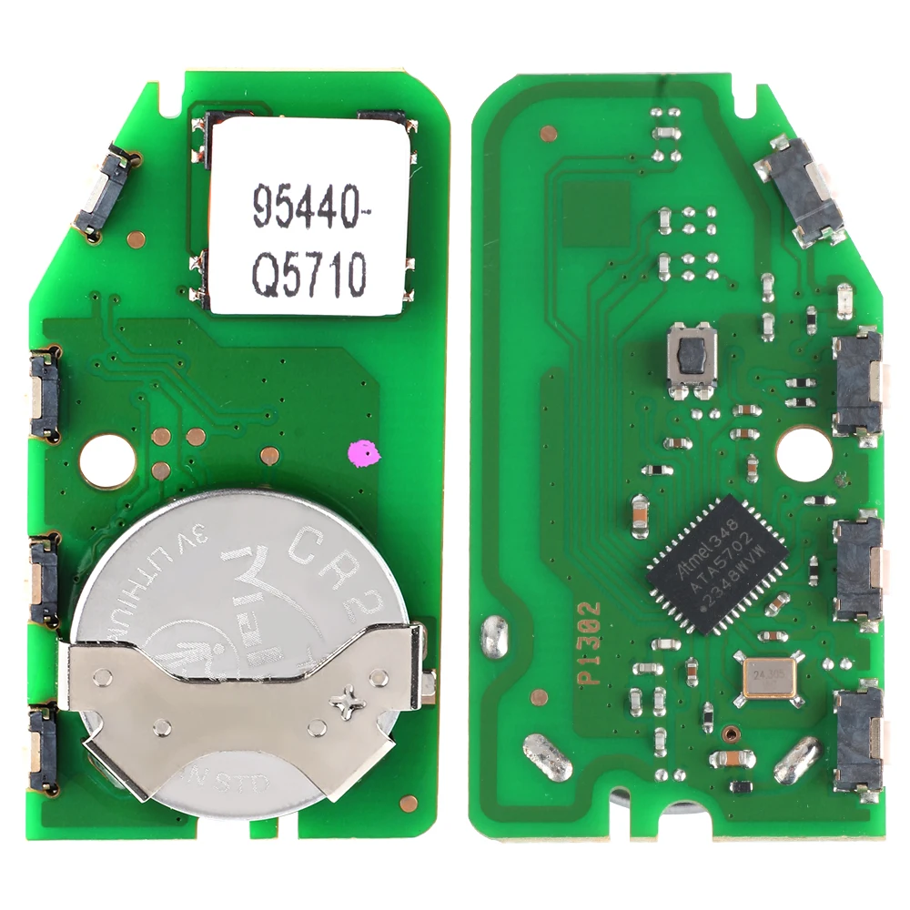 KEYECU 95440-P2010, Portachiavi Smart Remote per Auto 433 MHz 4A Sostituzione Keyless Go 4 Pulsante per KIA Sorendo 2022