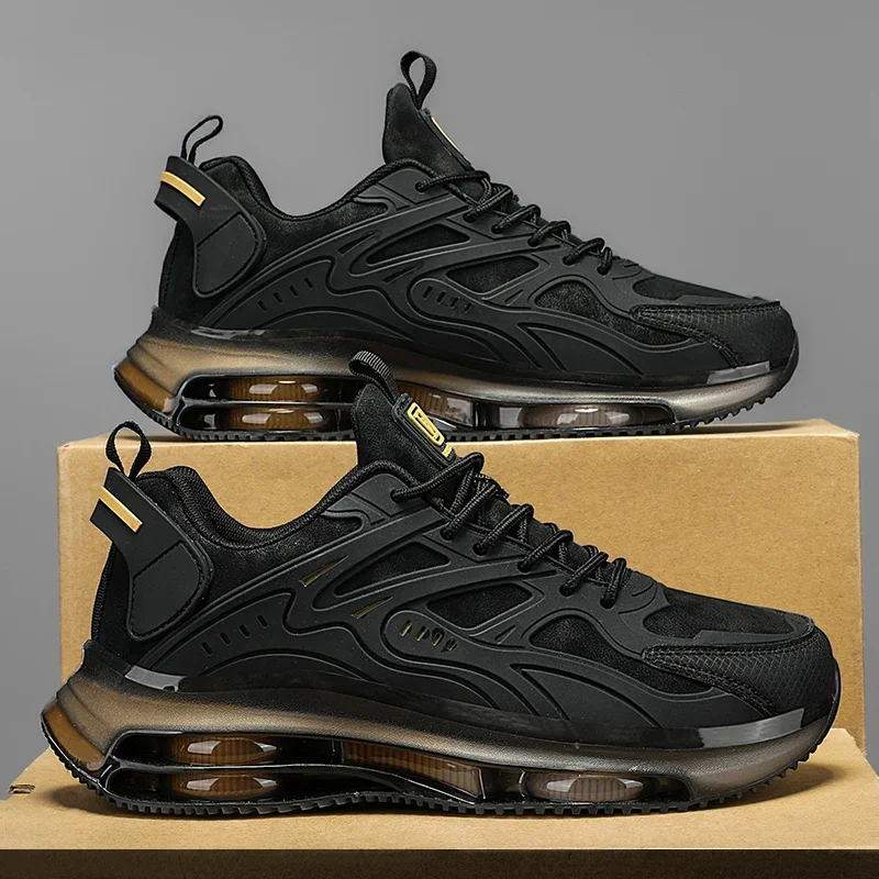 

Мужская обувь 2025 г., повседневные прогулочные марафонские дышащие легкие женские удобные спортивные нескользящие кроссовки на воздушной подушке