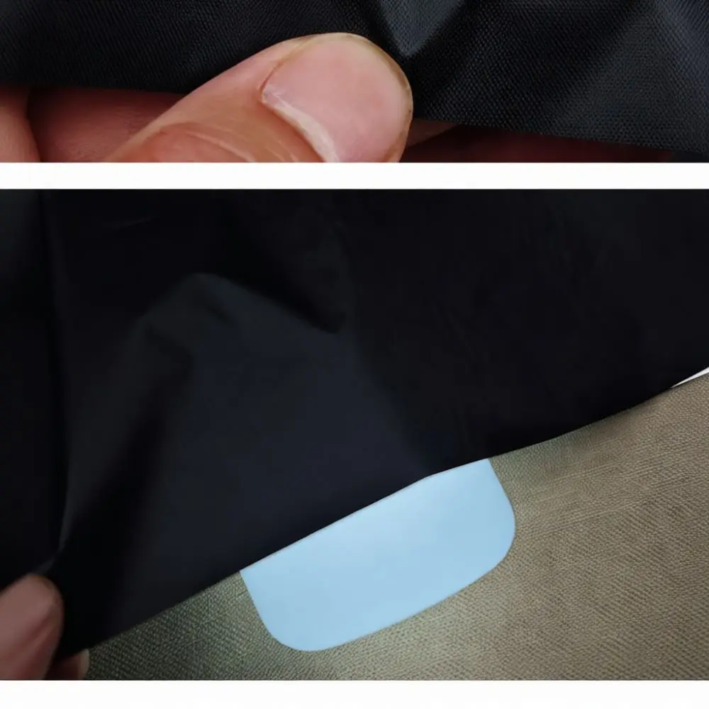 Titanium Silver Blackout Fabric Sun Protection Heat Blocking Material For Patio Canopy Shade Sail Garden Tent