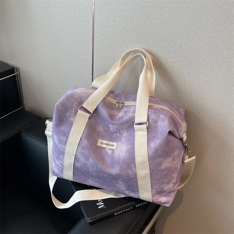 2025 oxford cor sólida zíper venda quente bolsa de viagem grande capacidade lazer bolsa ombro macio versátil simples crossbody saco