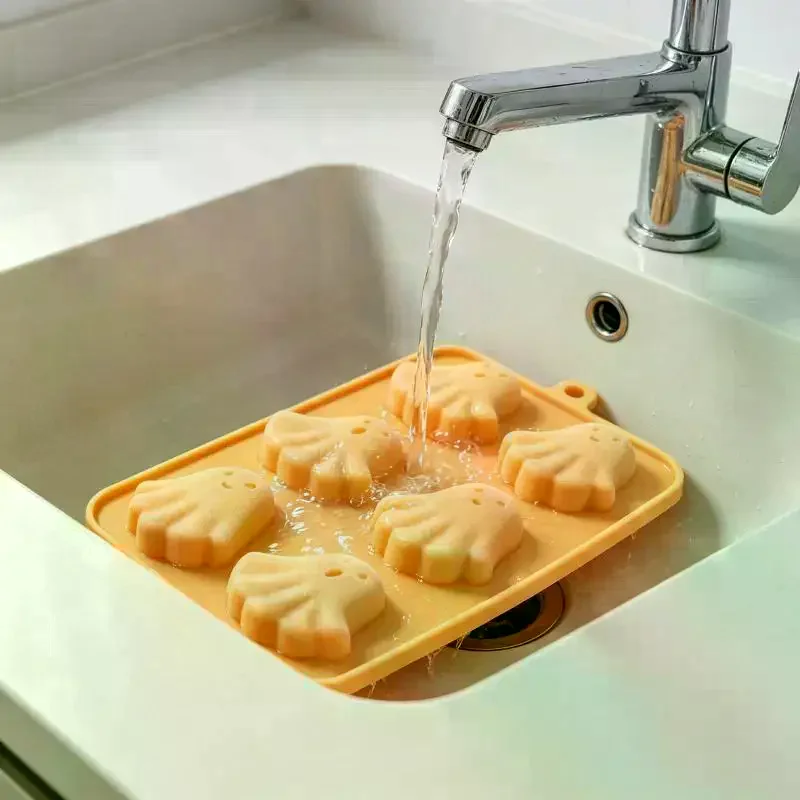 Halloween Ghost Silicone Mold Food Grade Easy Demoulding For DIY Chocolate Pudding Soap Baking Events