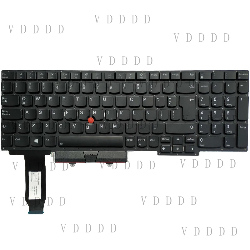 L... Latin Spanish Keyboard FOR Lenovo Thinkpad E15 Gen 2 GEN 3 (Type 20T8 20TD 20TE)