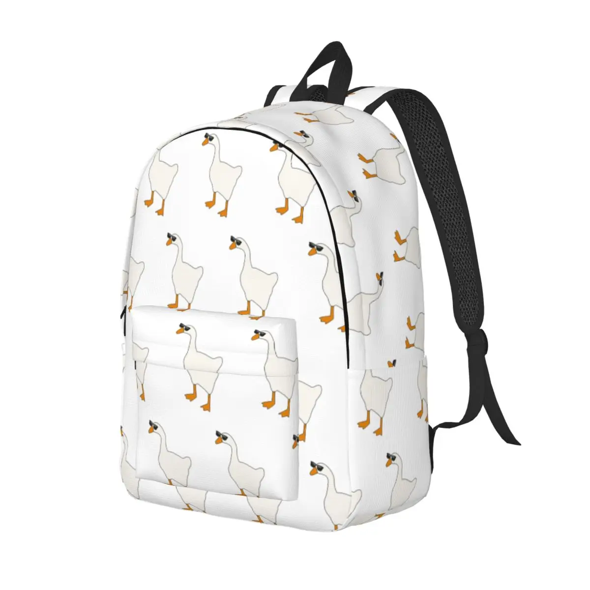 Untitled Goose Game Student Backpack School Bag Hiking Travel Daypack for Men Women Fashion Bookbag Shoulder Bags