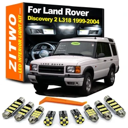 ZITWO 7Pcs LED Interior Light Dome Map Trunk Lamp Kit For Land Rover Discovery II 2 L318 1999 2000 2001 2002 2003 2004 No Error