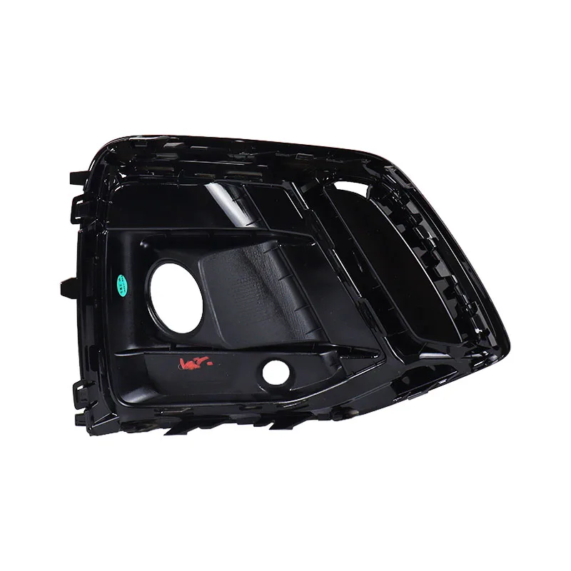 Car Front Bumper Fog Light Grille Grill Cover with ACC Hole For Audi Q5 SQ5 S-Line Sline Sport 2021 2022 2023 Left Right