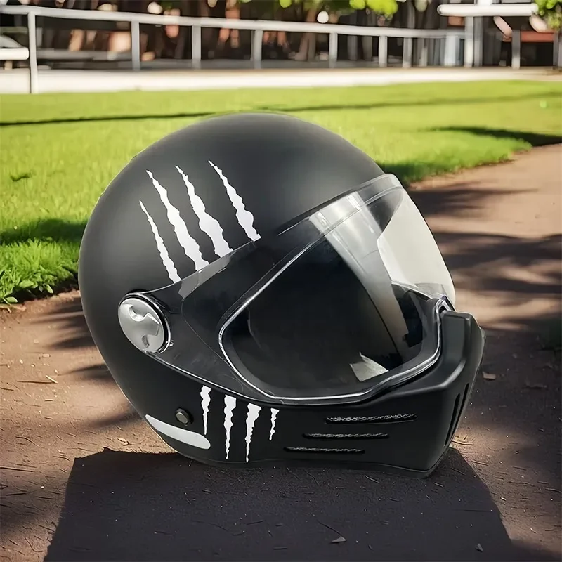 1PC Monster Claw Scratch Motorcycle Stickers Waterproof for Motorbike Helmet Fuel Tank Electric Scooter Vinyl Decals Decoration