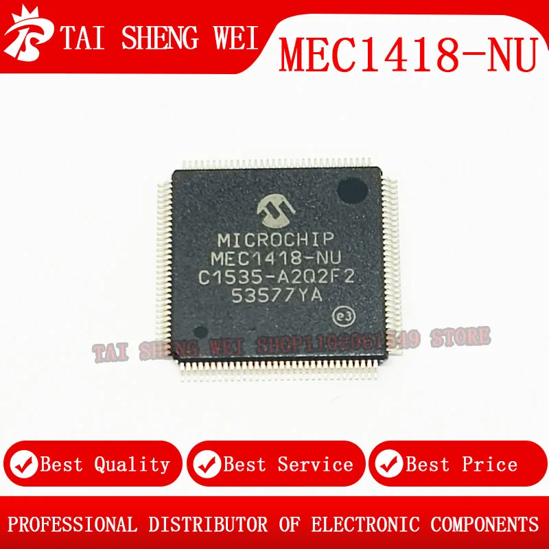 

2pcs MEC1418-NU MEC1418 NU QFP-128 QFP128 New Original