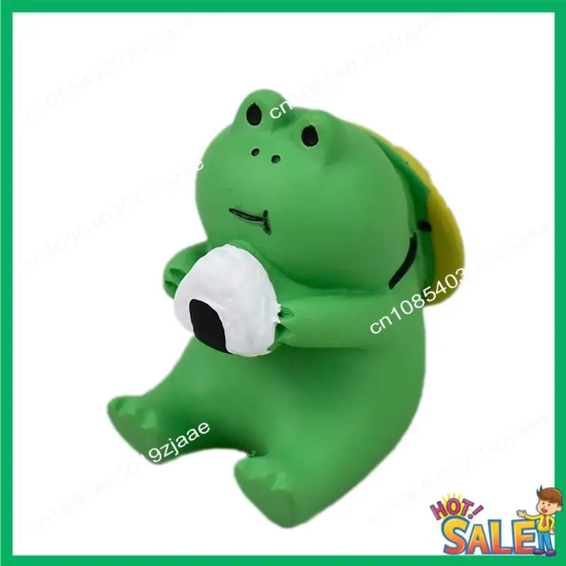 

Новое поступление, миниатюрные фигурки из смолы D, статуя-милая скульптура лягушки для уличного сказочного сада и декора стола, очаровательная фигурка Sta