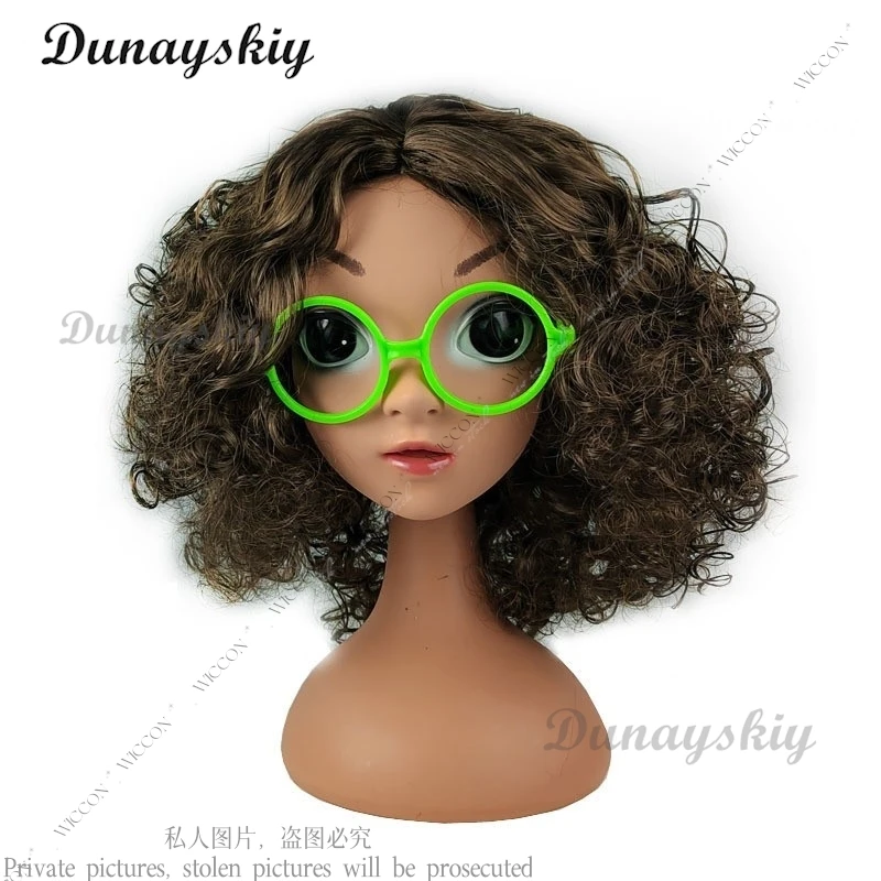 Halloween Party Cosplay Wig For Kids Princess Stage Wig Performance For Girl Carnival Wigs Child Role Play Carnival Gift Wig