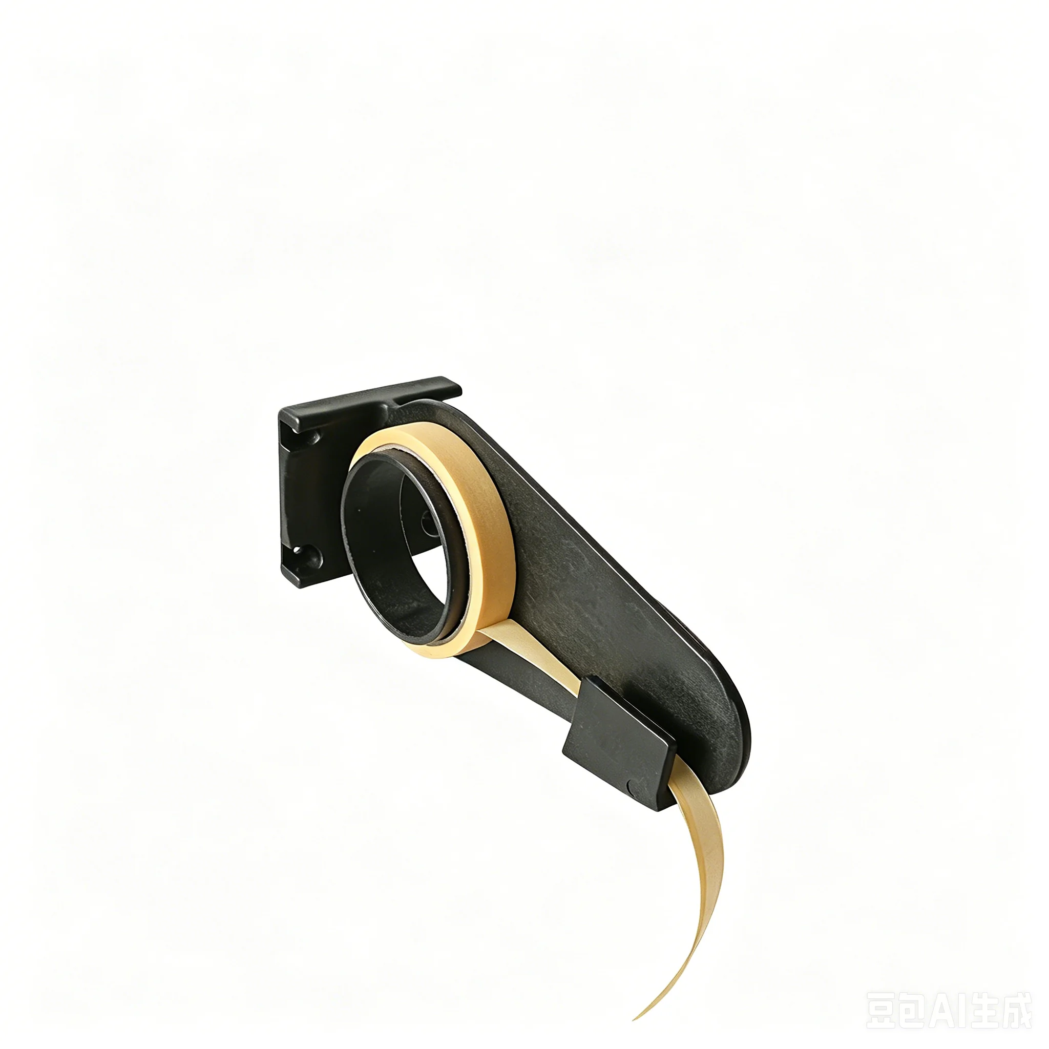 Masking Tape Flanging Tool, 1.5cm / 0.59 Inch Soft Edge Tape Dispenser for Automotive Painting, No-Jam Tape Applicator