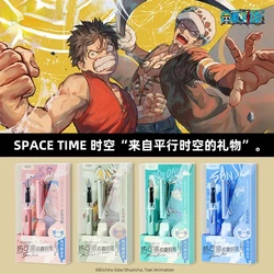 New One Piece Anime Cartoon Luffy Zoro Rasanji Hot Erasable Pen Kawaii Creative Personalized Learning Stationery Gift Wholesale