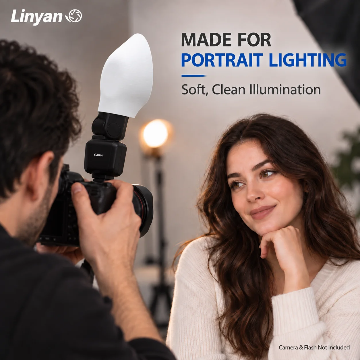 แผ่นสะท้อนแสง Linyan Flash Bou - Photography Lighting Modifiers บทวิจารณ์และราคา