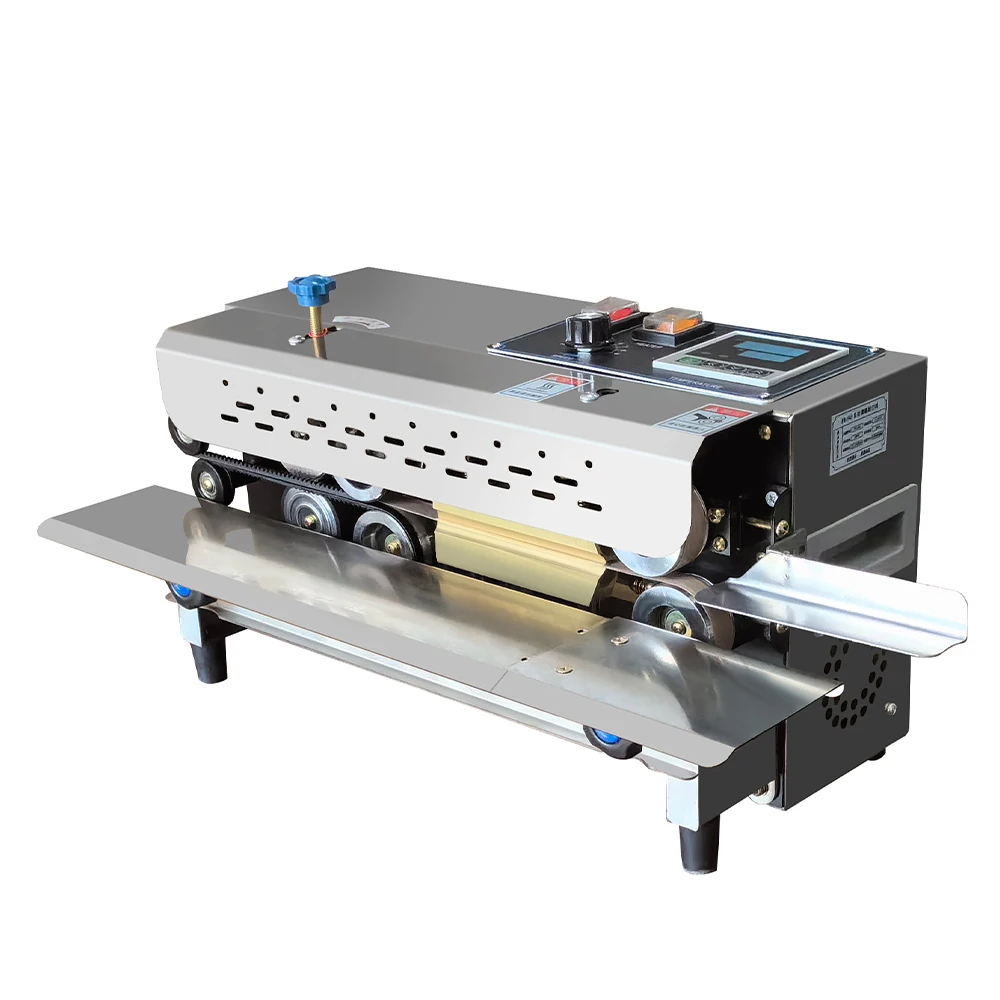 FR-545 New Mini Desktop Continuous Plastic Bag Sealing Machine Aluminum Bag Sealer