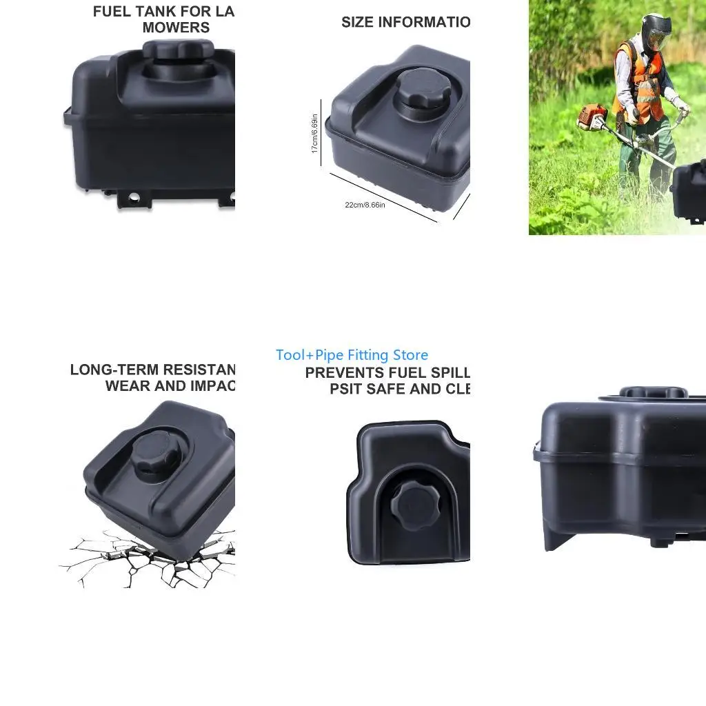 

F92B Gas Tanks Assembly for Power Equipment, for 121000 122000 Engines