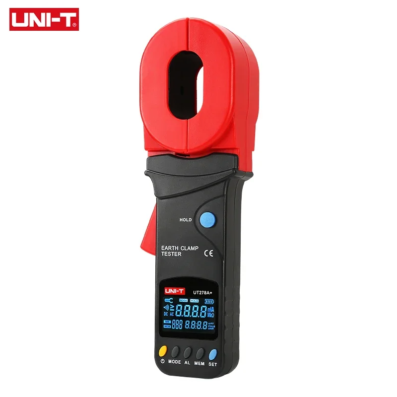 UNI-T UT278A+ Digital Clamp Earth Ground Resistance Tester Leakage Current Detection