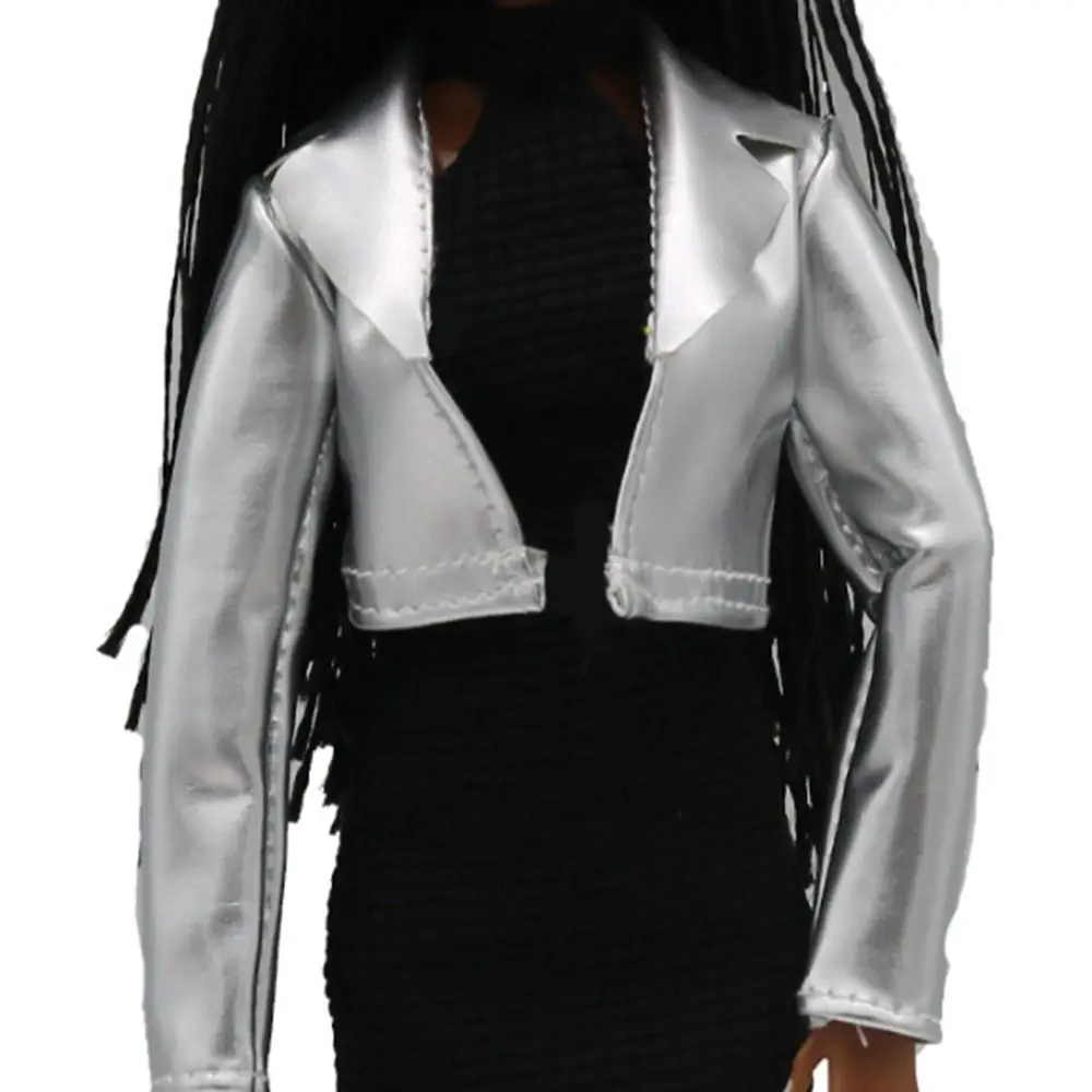 Falda de muñecas multiestilo 2023, ropa informal DIY, chaqueta de cuero PU de moda para muñecas BJD 1/6