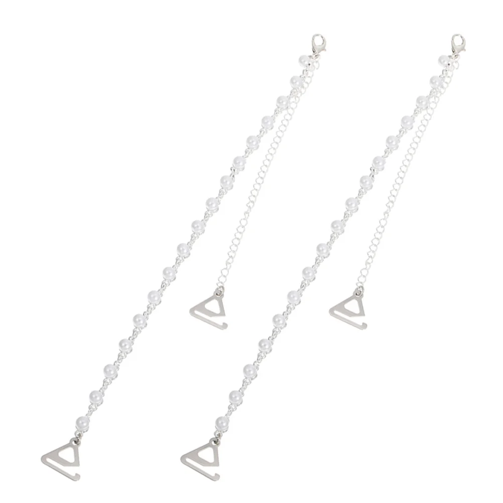 1 paire de bretelles de soutien-gorge en perles réglables, décor antidérapant, ajout exquis, costume de fleur de Rose, différents vêtements, sangle de soutien-gorge