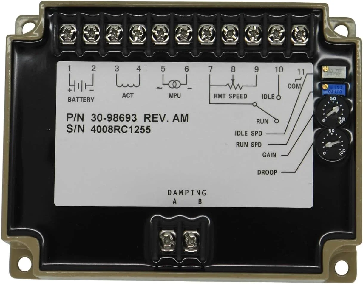Speeds Controllers Controls Governors 3098693 Generators For Cumminss KTA19 Engines
