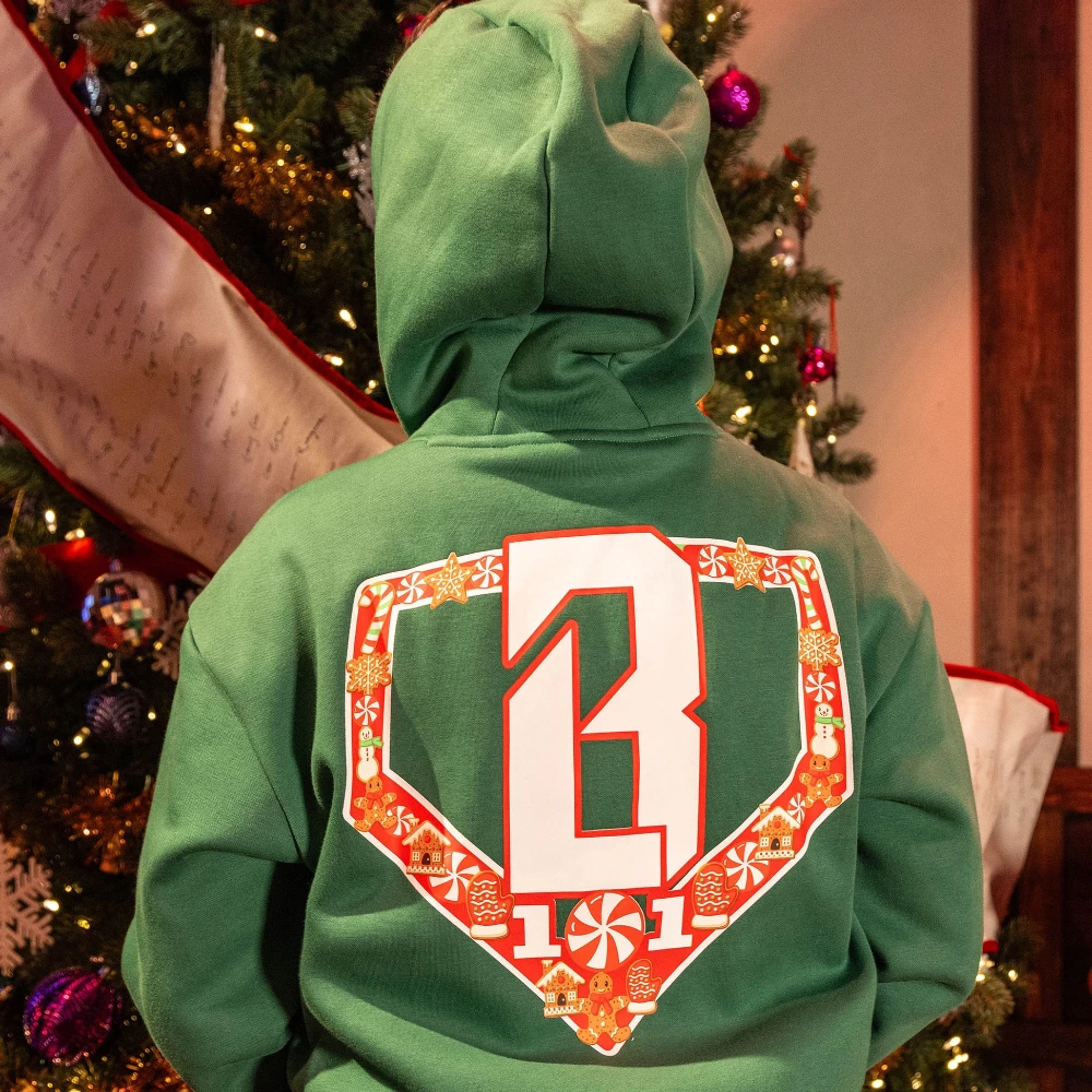 جديد الخريف الشتاء هوديي البيسبول نمط الحياة 101 عيد الميلاد الأسرة حفلة البلوز الأطفال الكبار المتضخم قميص طويل الأكمام #5