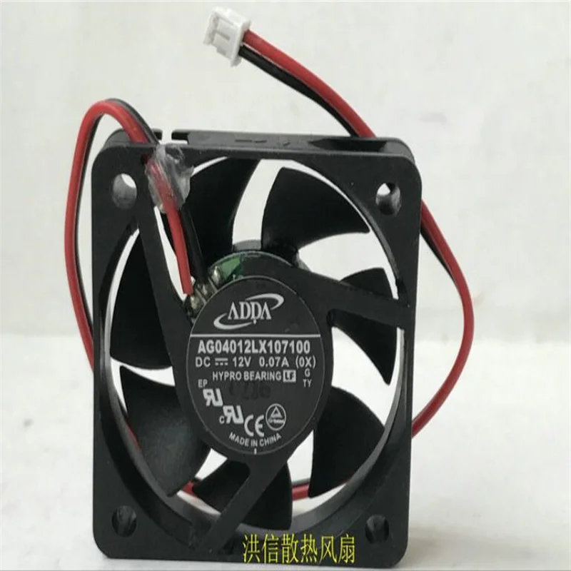 

Original ADDA AG04012LX107100 DC12V 0.07A 40*10MM 4CM two-wire silent fan