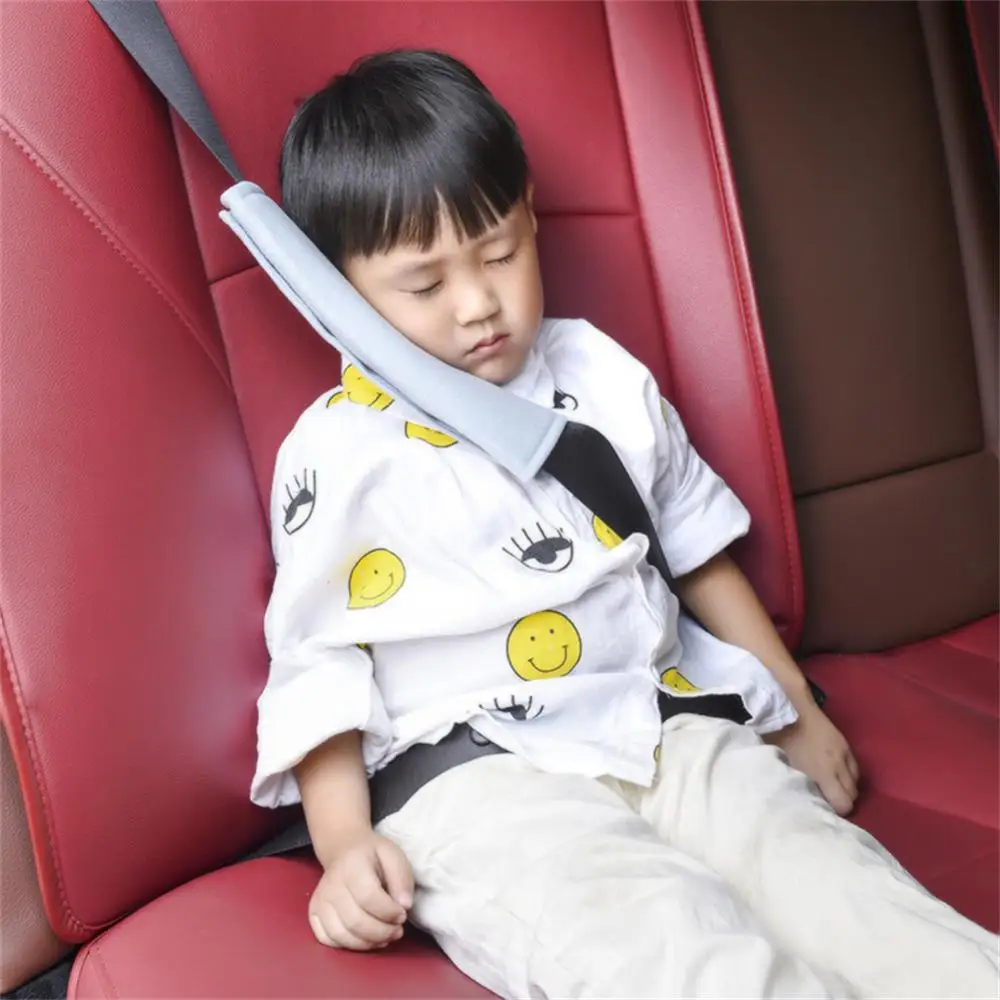 Seat Belt Shoulder Guard Comfortable Brushed Fabric+ Baby Baby Car Cute Pillow Automobile Simple Installation 40 Grams