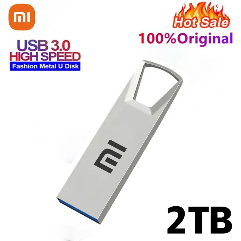 Xiaomi USB 3.0 Flash Drive High Speed Pen Drive 2tb 1tb Usb 3. 0 Memory Stick 512gb Flash Pendrive Metal Memoria Usb Disk for pc