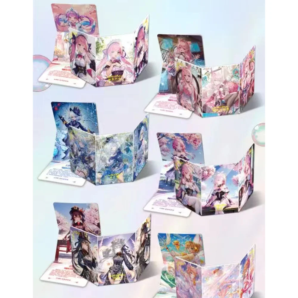 New Goddess Story Flower Yang Girl 5m01 Collection Cards Booster Box Tcg Anime Cute Girl Bikini Game Child Table Toys For Gift