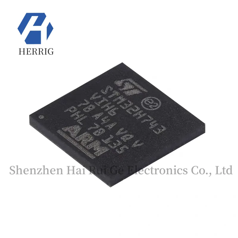 Оригинальный STM32H743VIH6 TFBGA-100 ARM Cortex-M7 32-битный микроконтроллер-MCU