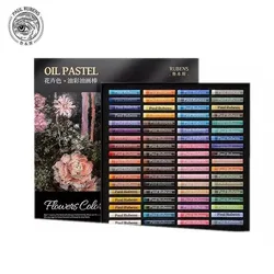 Paul Rubens Soft Seascape/Flower Oil Pastel Set 72 Colors Professional Graffiti Crayon Pastels for Painting Art Supplies