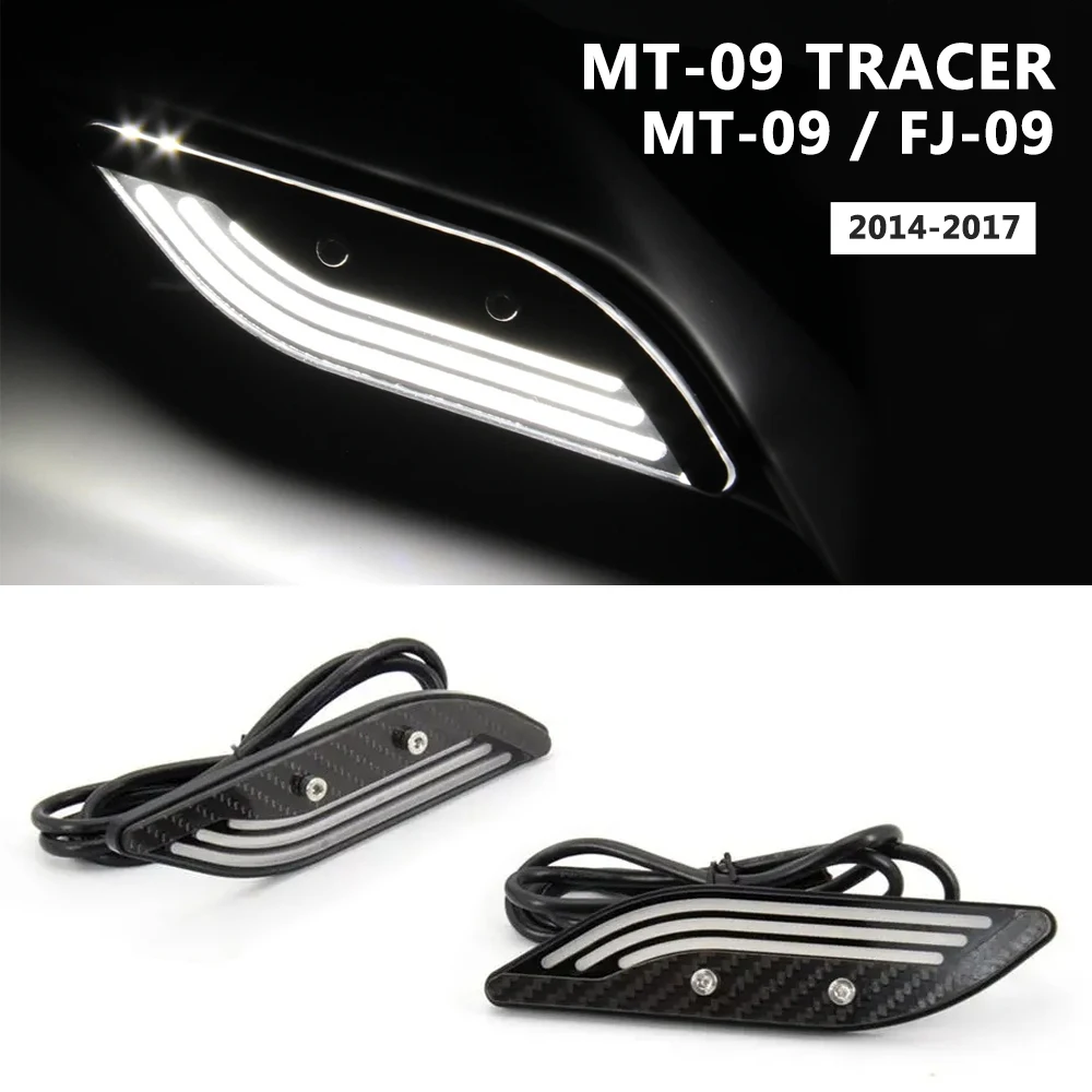 

LED Hand Guard Kit For YAMAHA FJ-09 MT-09 MT09 MT-09 TRACER NEW Motorcycle Hand Guard Decorative Lights Knuckle Guard LED Kit