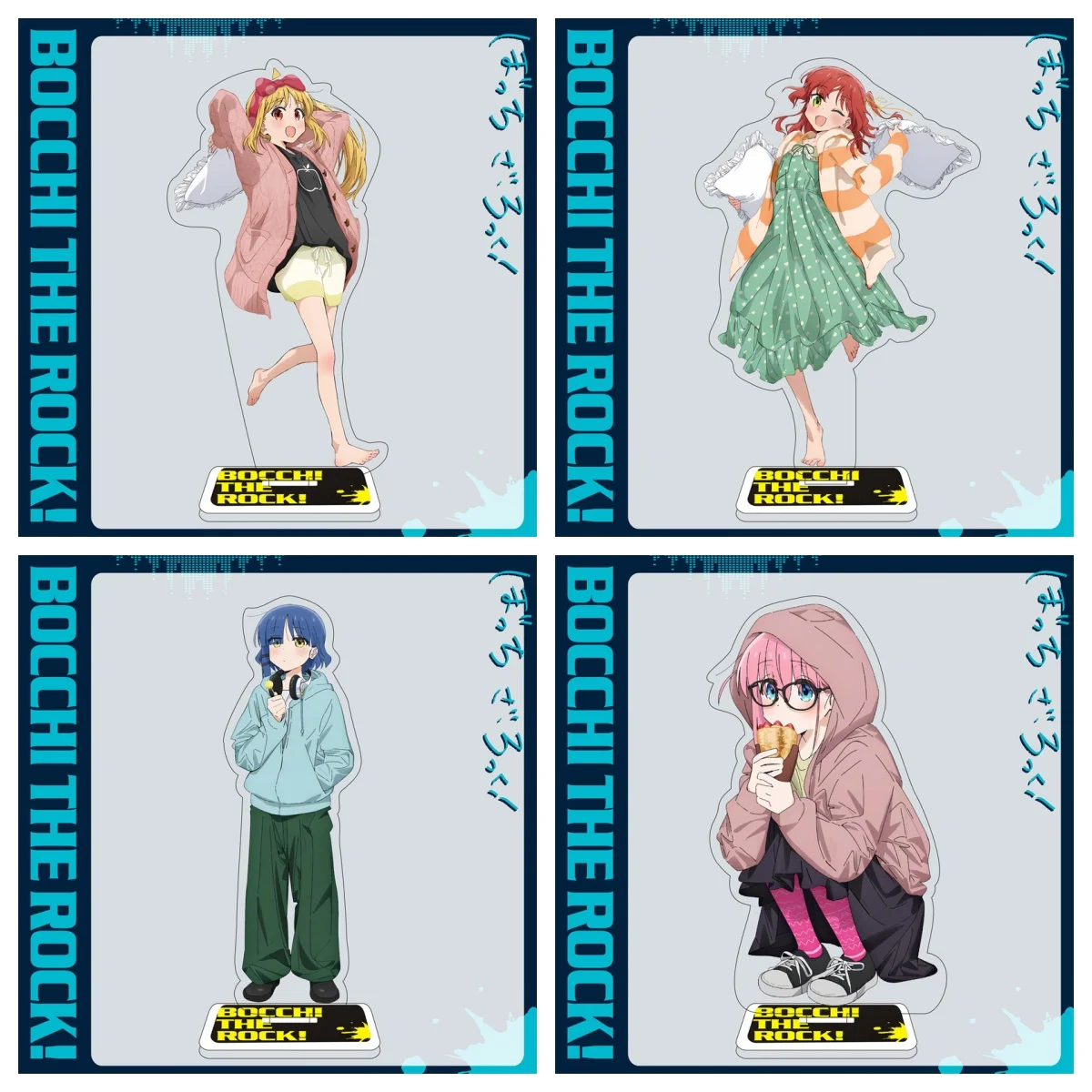 New Anime BOCCHI THE ROCK! Figures Acrylic Stands Character Model Fans Collection Gift 15cm