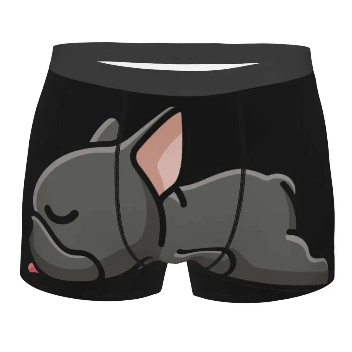 Kawaii Cute French Bulldog Puppy Pet Men's Boxer Briefs Highly Breathable Underpants High Quality 3D Print Shorts Gift Idea