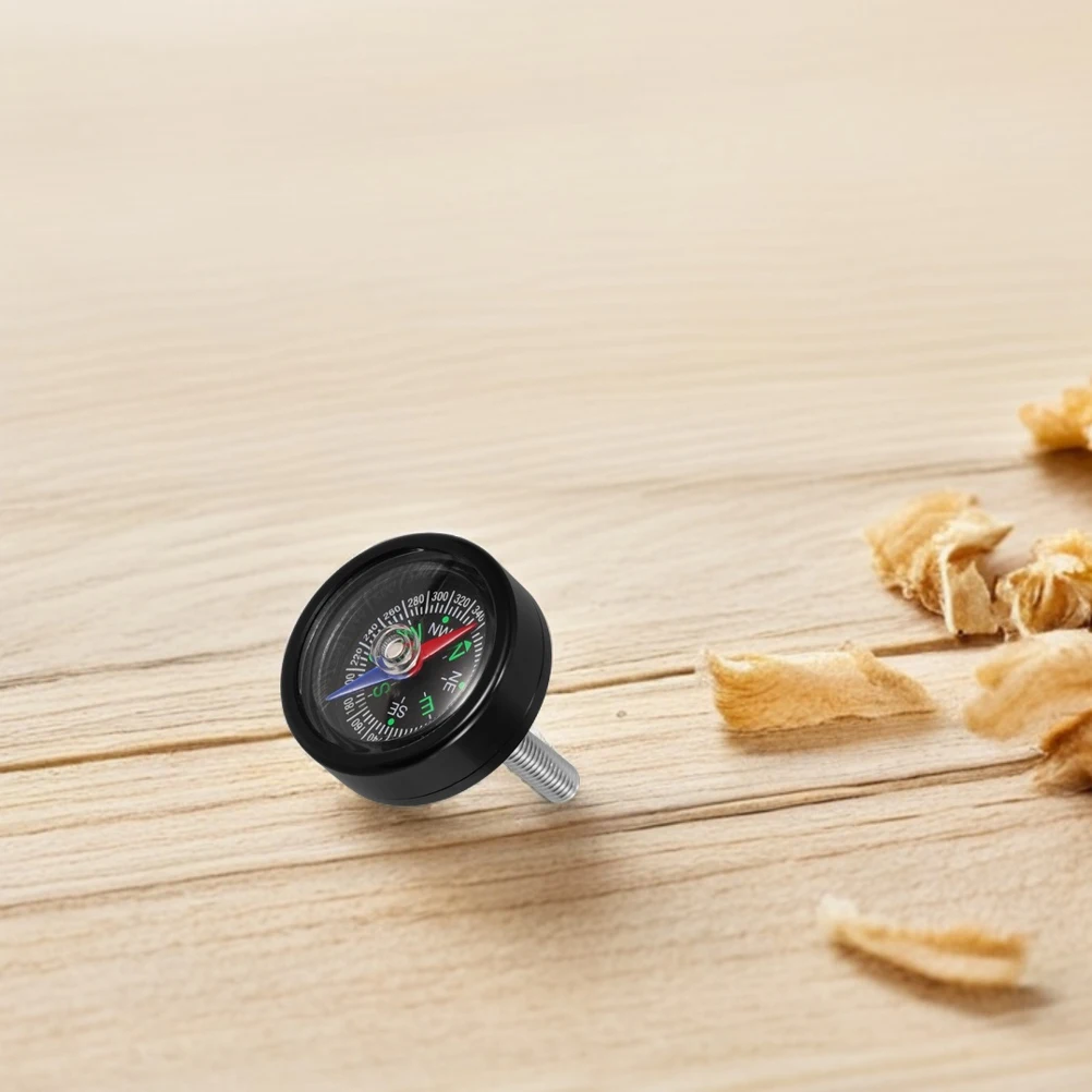 

2 set Mountain Bike M6X35 Headset Mounted Bicycle Navigation Tool Portable Waterproof Compass For Outdoor Adventure Cycling