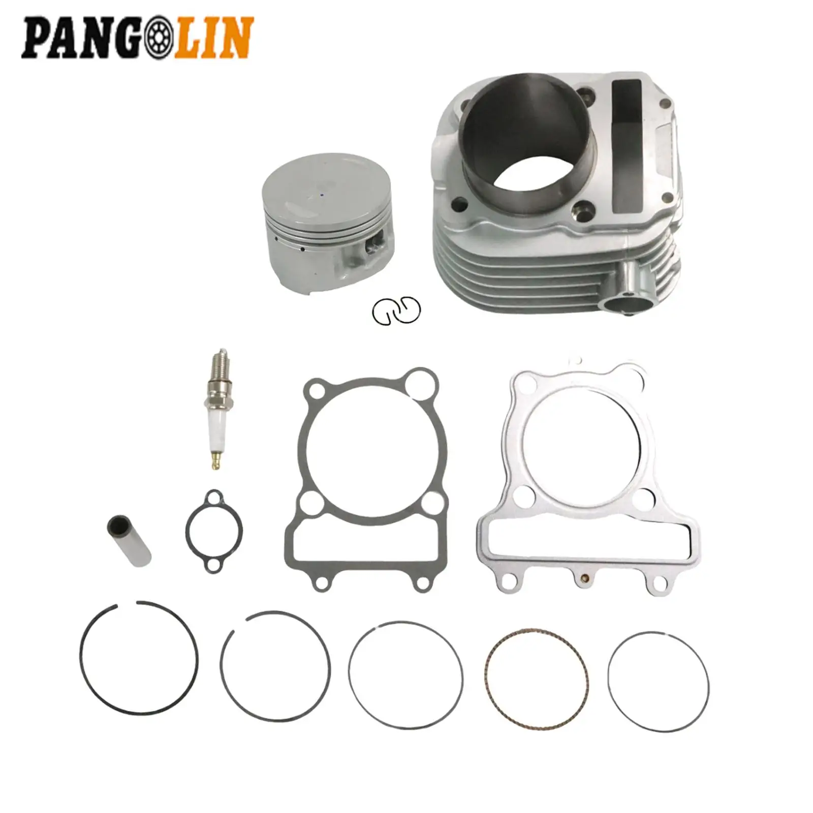 Moto 70mm Bore Cylinder Piston Gasket Top End Kit With Spark Plugs For Yamaha XT225 TTR225 TTR230 Motorbike Accessories Parts