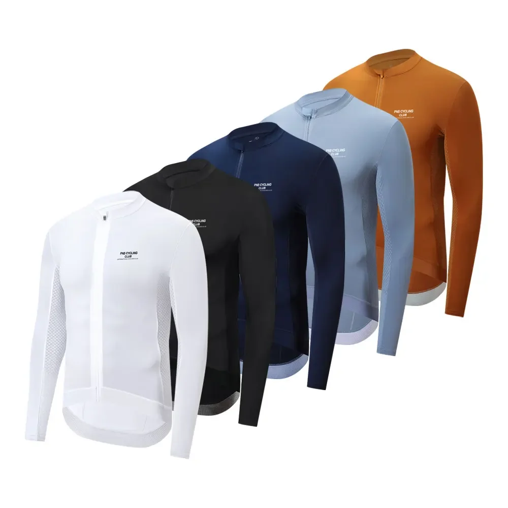 

Men's Cycling Jersey Long Sleeve High Quality PNS Cycling Jersey Maillot Ciclismo Hombre MTB Road Bike Shirts Bicycle Clothing
