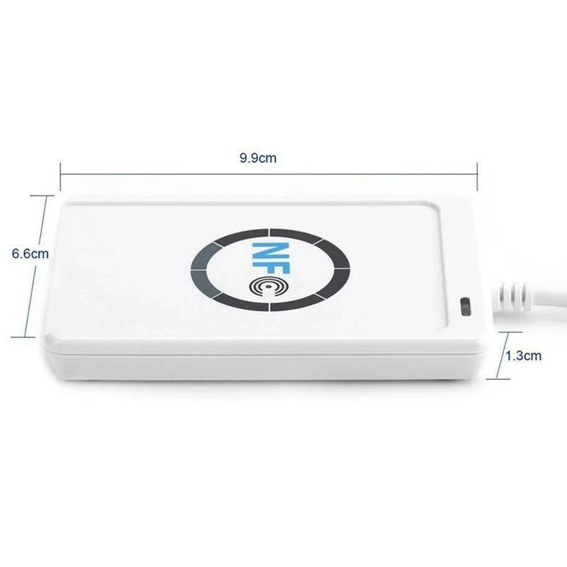 USB استنساخ ناسخة ACR122U IC UID بطاقة الناسخ تتفاعل التشفير فك قارئ 13.56Mhz NFC شريحة ذكية العلامة الكاتب ISO14443