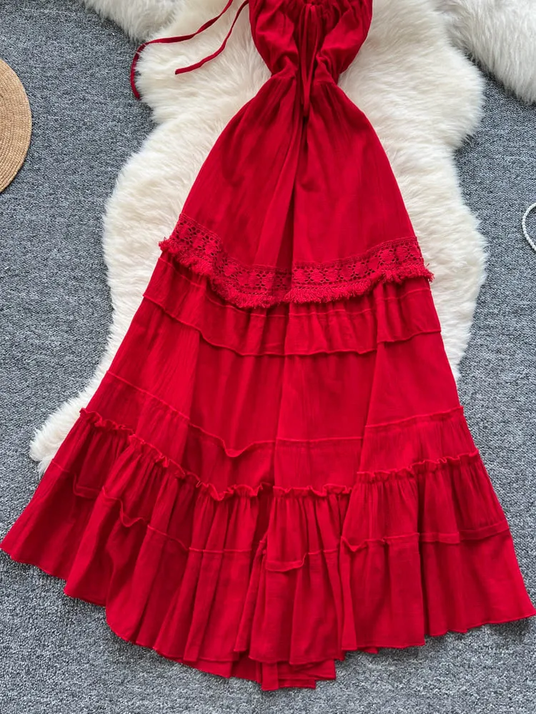 تنورة Ele Bal Summer Dr للسيدات بتصميم حزام مثير تنورة ميدي على شكل حرف a صورة ظلية عالية الخصر ort Sve كورية Sle