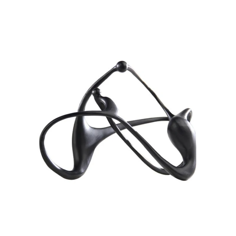 

Modern minimalist abstract art ornaments, model house sales entrance desktop TV cabinet bookshelf decoration