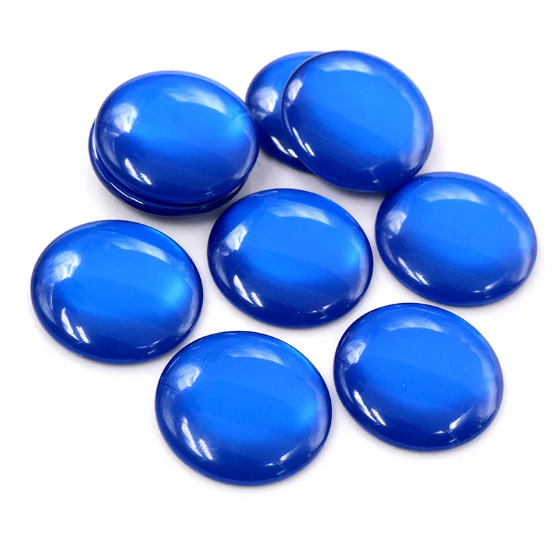 10 pçs/lote 25mm cor misturada plana volta cabochons resina caboches caber 25mm cameo base abobadada acessórios de jóias suprimentos